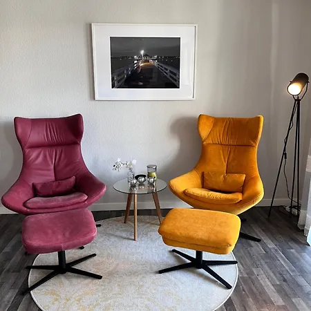 Ostseeurlaub-Goehren Ferienwohnung Sanddollar Im Haus Strandeck Exterior foto